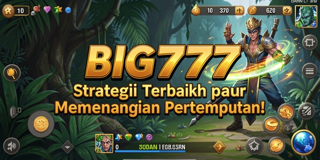 Tampilan gameplay <strong>BIG777</strong> menunjukkan pertempuran strategis yang intens.