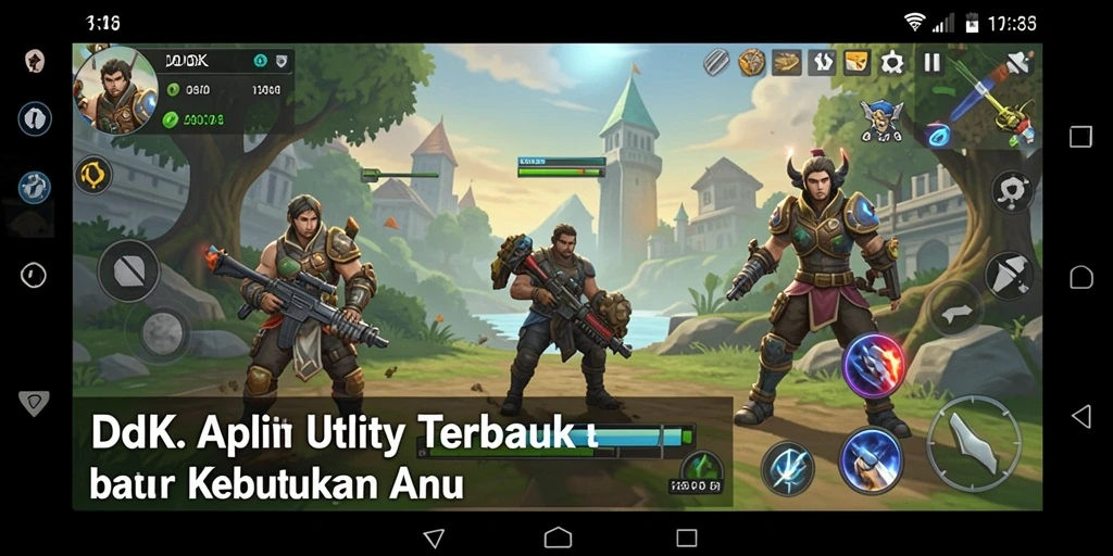 Screenshot DKK menampilkan antarmuka pengguna yang intuitif dan mudah digunakan.