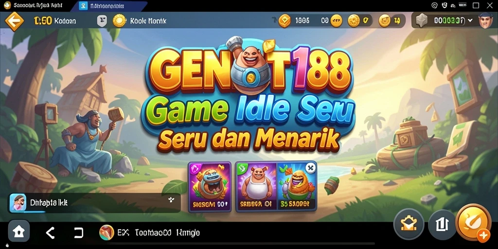 Screenshot gameplay GENDUT188 menampilkan pengalaman seru bermain Idle.