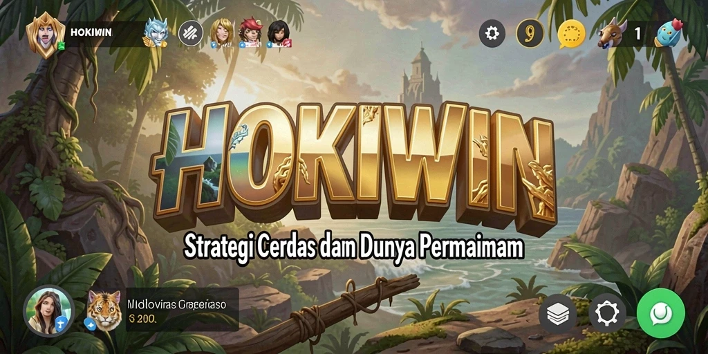 Tampilan gameplay HOKIWIN yang menantang dan seru.