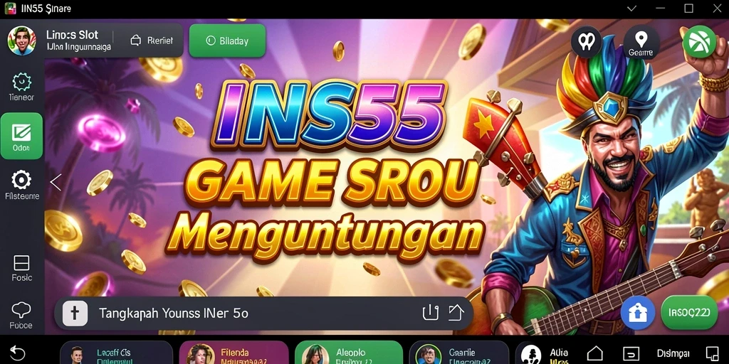 Tampilan gameplay seru dari game Slot INS55.
