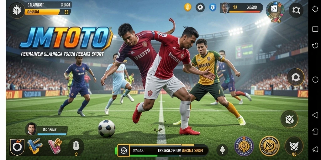 Tampilan gameplay menarik dari olahraga di JMTOTO.