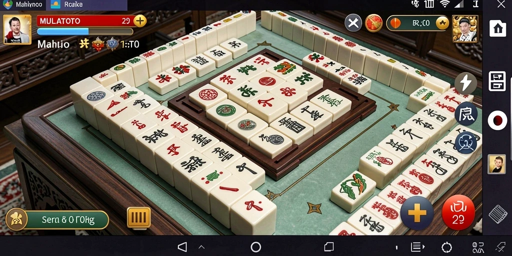 Screenshot gameplay <strong>MULIATOTO</strong> menampilkan serunya permainan Mahjong.