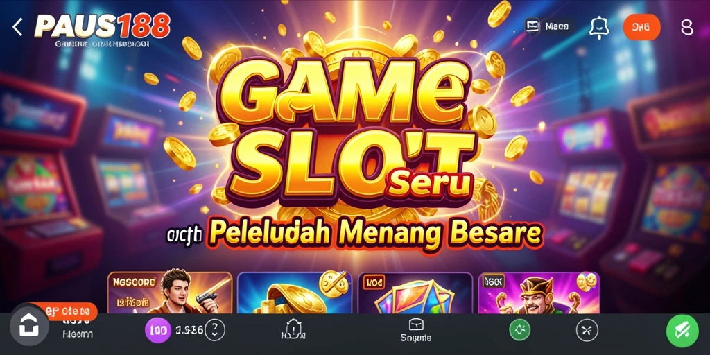 Tampilan menarik dari gameplay Slot PAUS188.