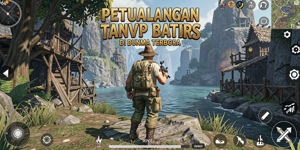 Tampilan gameplay RP66 yang menarik di dunia terbuka.