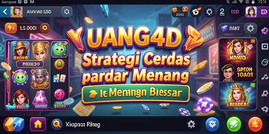 Tampilan gameplay UANG4D yang menarik dan penuh strategi.