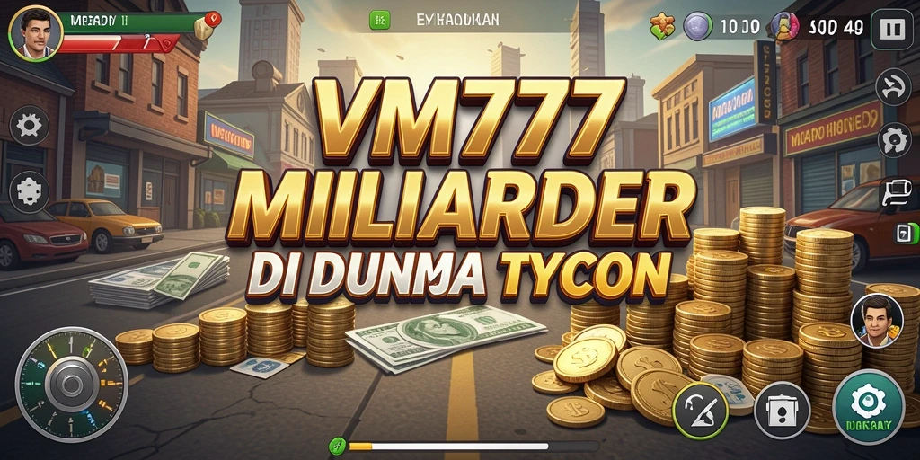 Gameplay Tycoon yang menarik dan menantang di VM777.